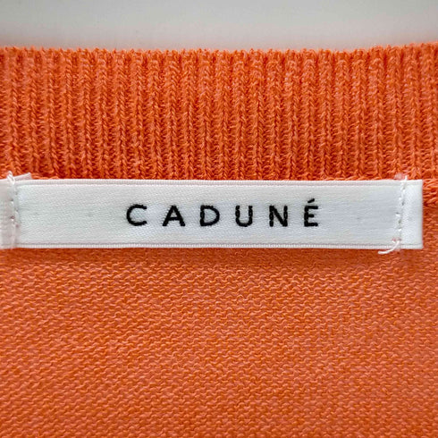 カデュネ CADUNE シアーカーディガン レディース JPN:38